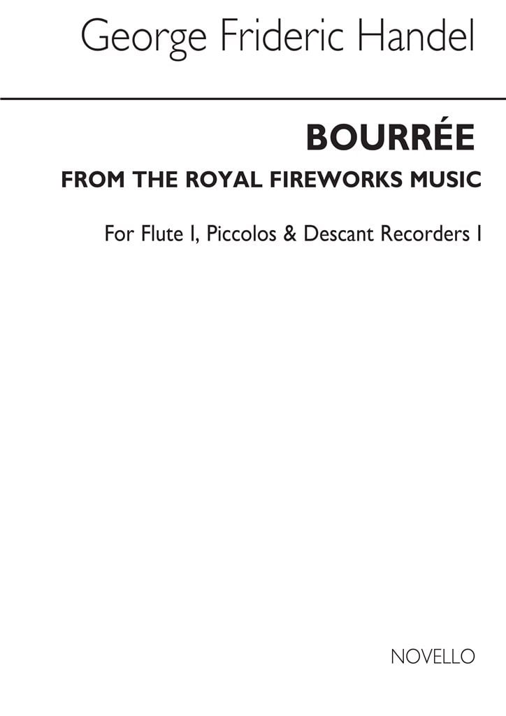 Bourree From The Fireworks Music